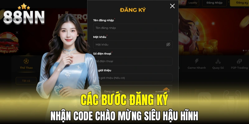 88NN 19 Cách lập tài khoản mới để nhận code quà tặng cho người mới