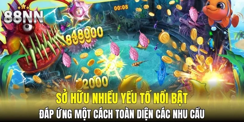 Trò chơi sở hữu nhiều yếu tố nổi bật